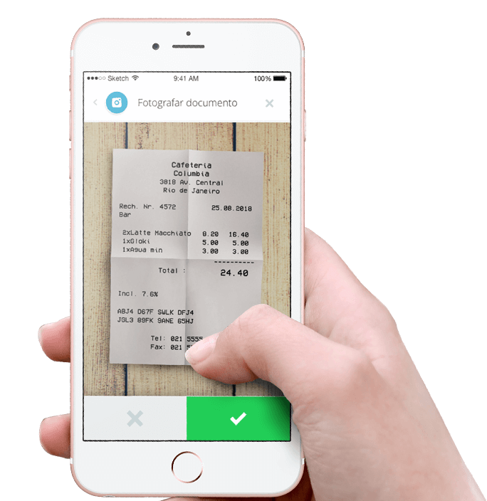 app nibo upload de documento